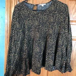 Pop Sugar leopard print blouse
